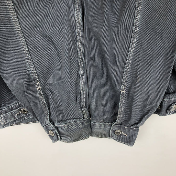 1990'S Levi's 71168-7711 Denim Jacket, Men's Size XL (approx.), Vintage cotton gray type Vintage Second Hand