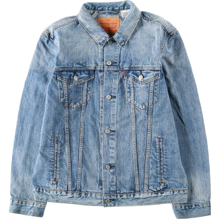 Levi's denim jacket, denim jacket, men's size XL cotton blue type Vintage Second Hand