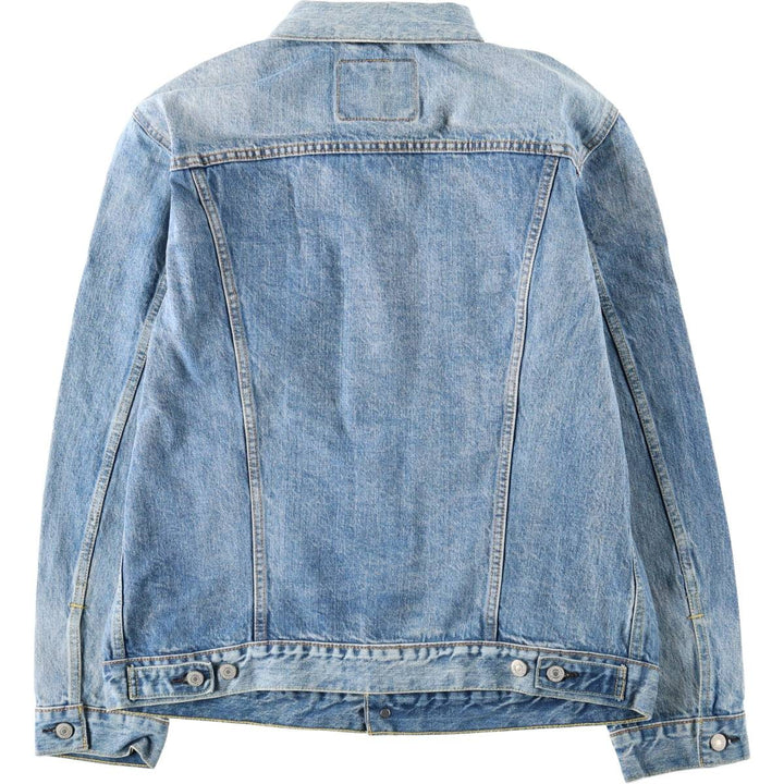 Levi's denim jacket, denim jacket, men's size XL cotton blue type Vintage Second Hand