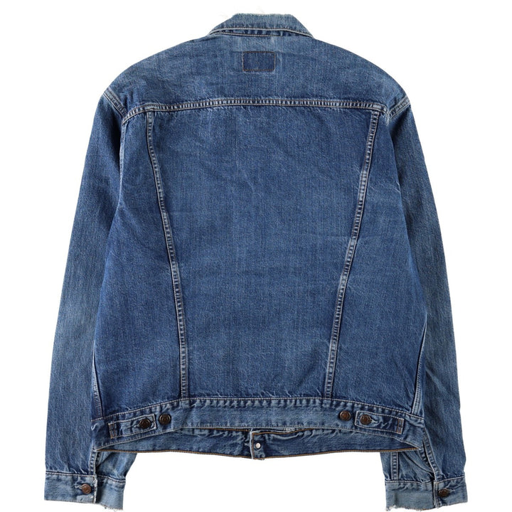 Vintage Levi's 70550-0414 Euro Model Denim Jacket (Men's XL equivalent) cotton blue type Vintage Second Hand