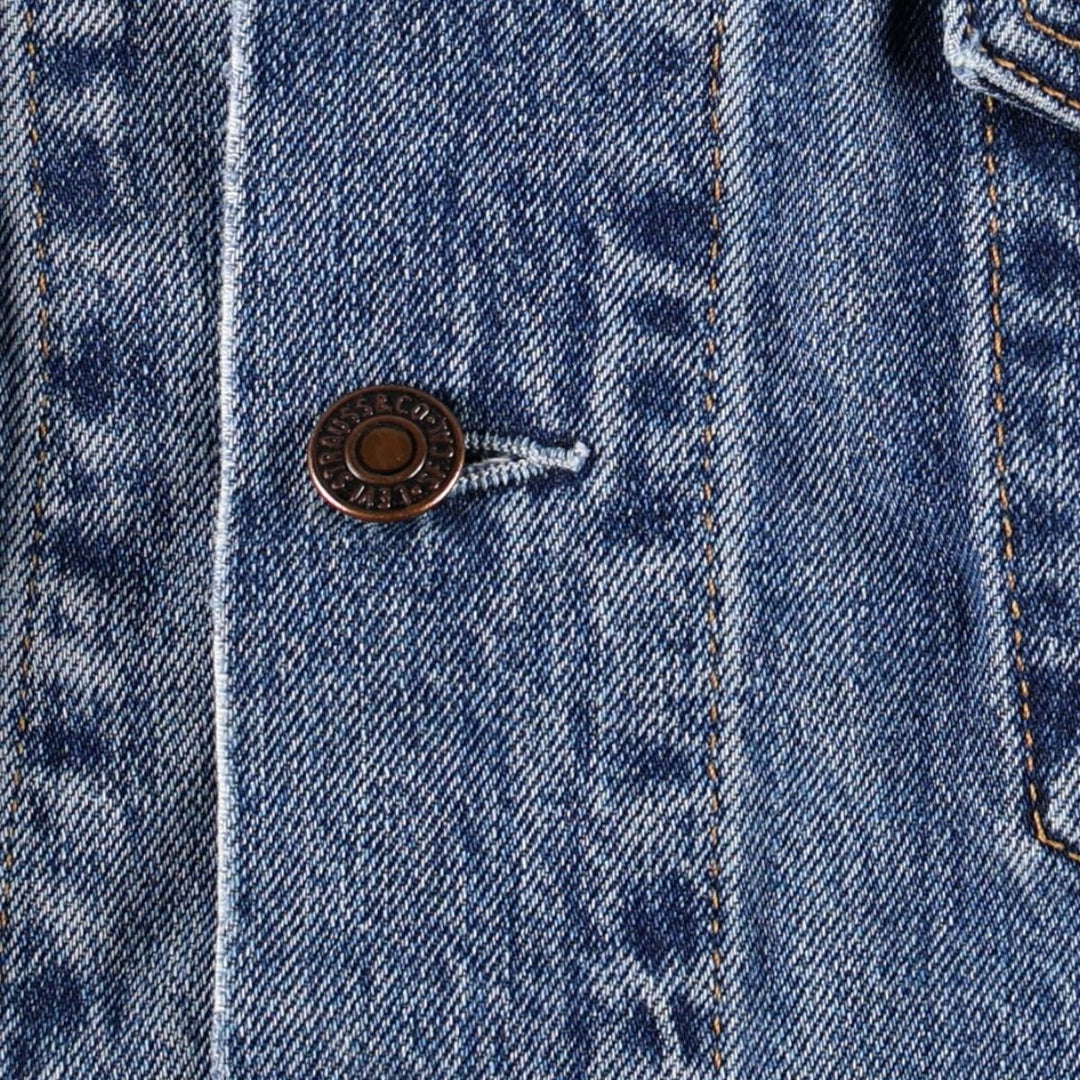 Vintage Levi's 70550-0414 Euro Model Denim Jacket (Men's XL equivalent) cotton blue type Vintage Second Hand