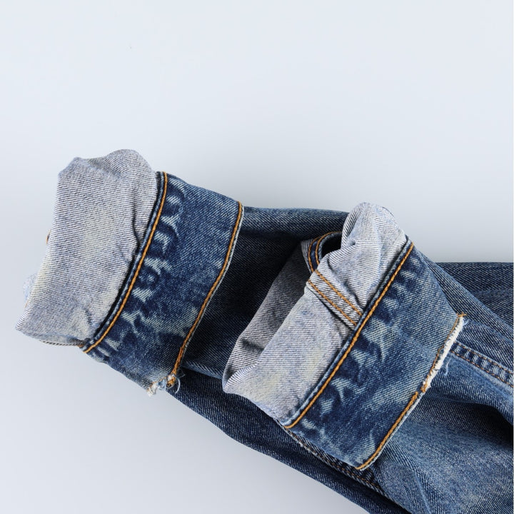 Vintage Levi's 70550-0414 Euro Model Denim Jacket (Men's XL equivalent) cotton blue type Vintage Second Hand