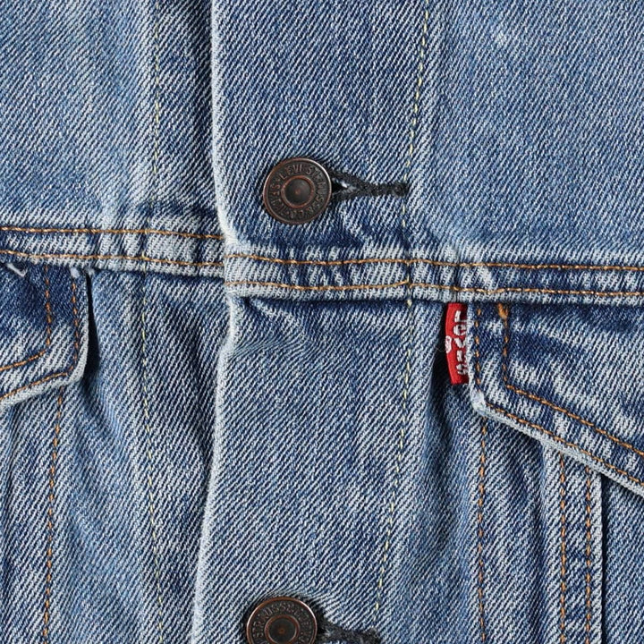 Levi's 72334 Denim Jacket, Men's Size Medium cotton blue type Vintage Second Hand