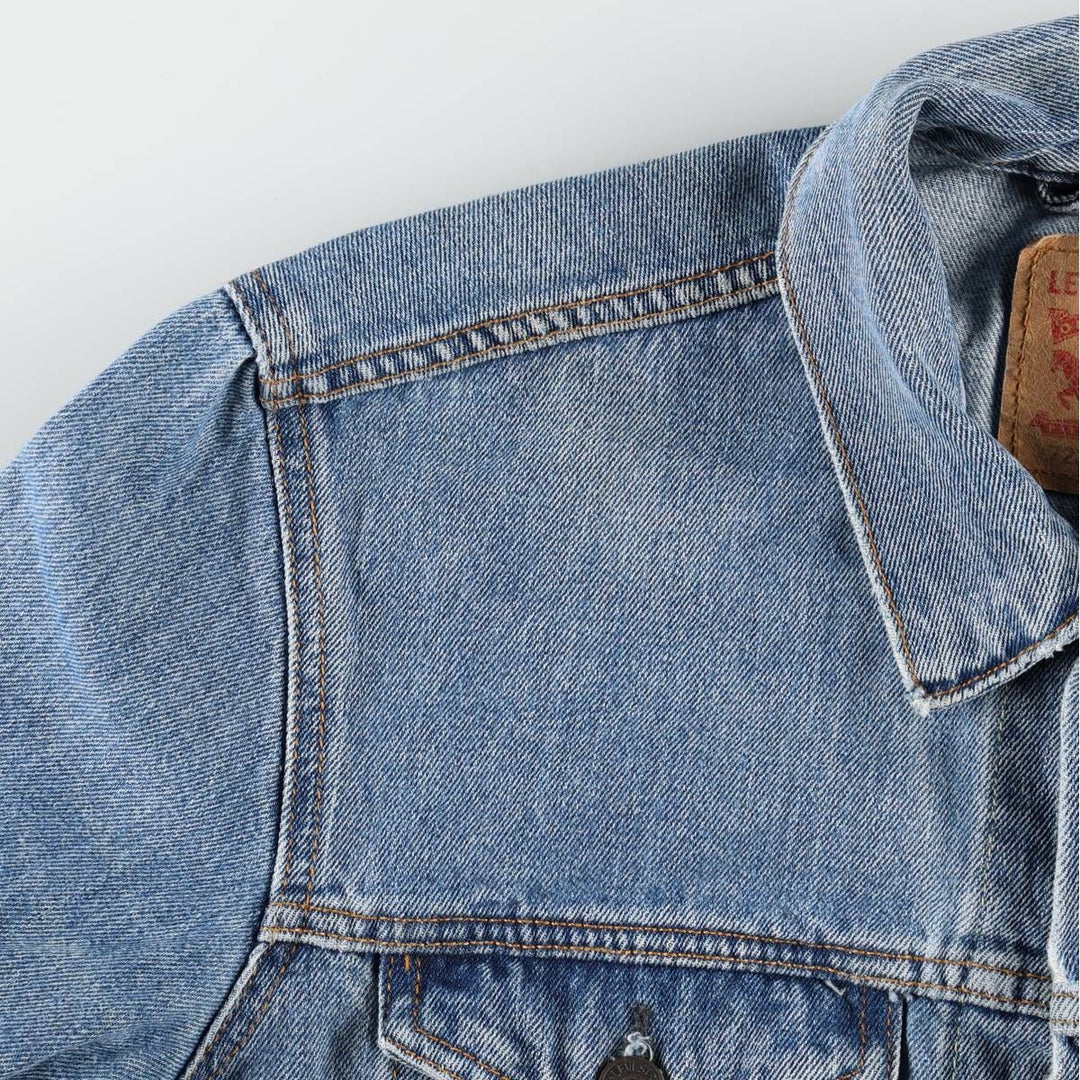 Levi's 72334 Denim Jacket, Men's Size Medium cotton blue type Vintage Second Hand