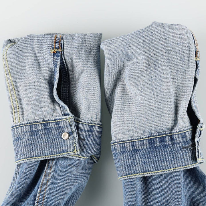 Levi's 72334 Denim Jacket, Men's Size Medium cotton blue type Vintage Second Hand
