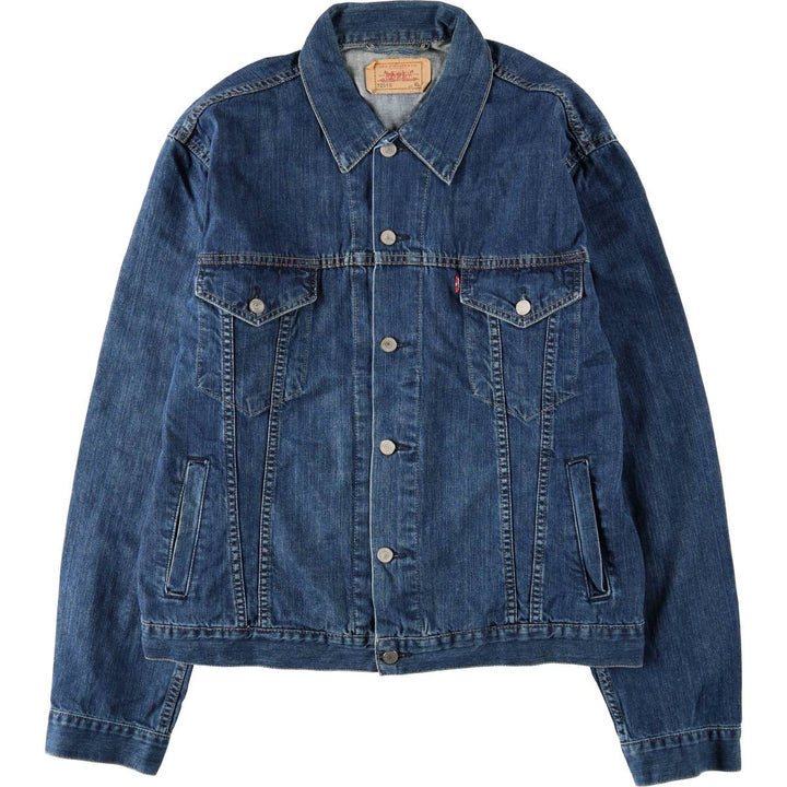 Levi's 72510-0011 Euro Model Denim Jacket (Men's XL equivalent) cotton blue type Vintage Second Hand