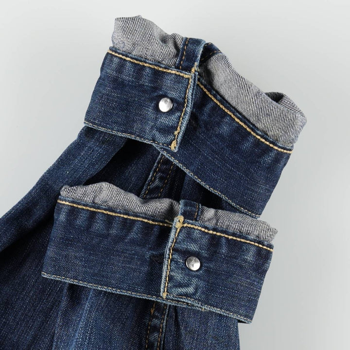 Levi's 72510-0011 Euro Model Denim Jacket (Men's XL equivalent) cotton blue type Vintage Second Hand