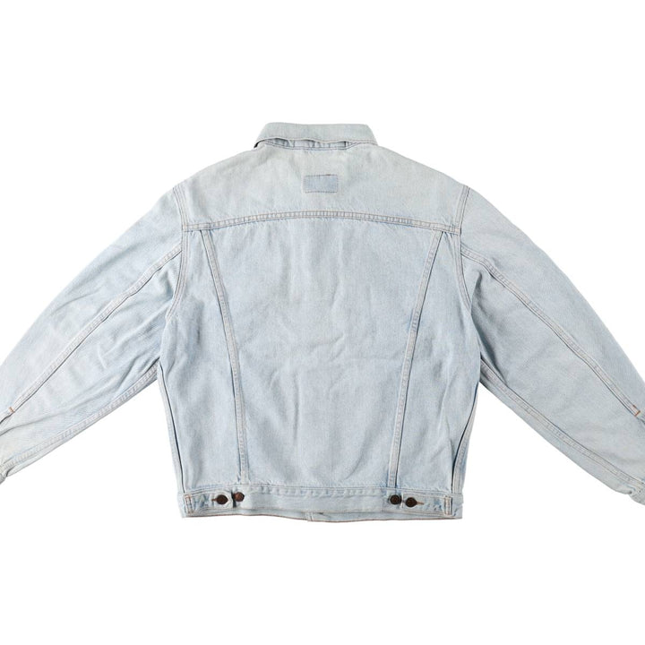 Levi's denim jacket, denim jacket, men's size L unclear Blue type light blue Vintage Second Hand