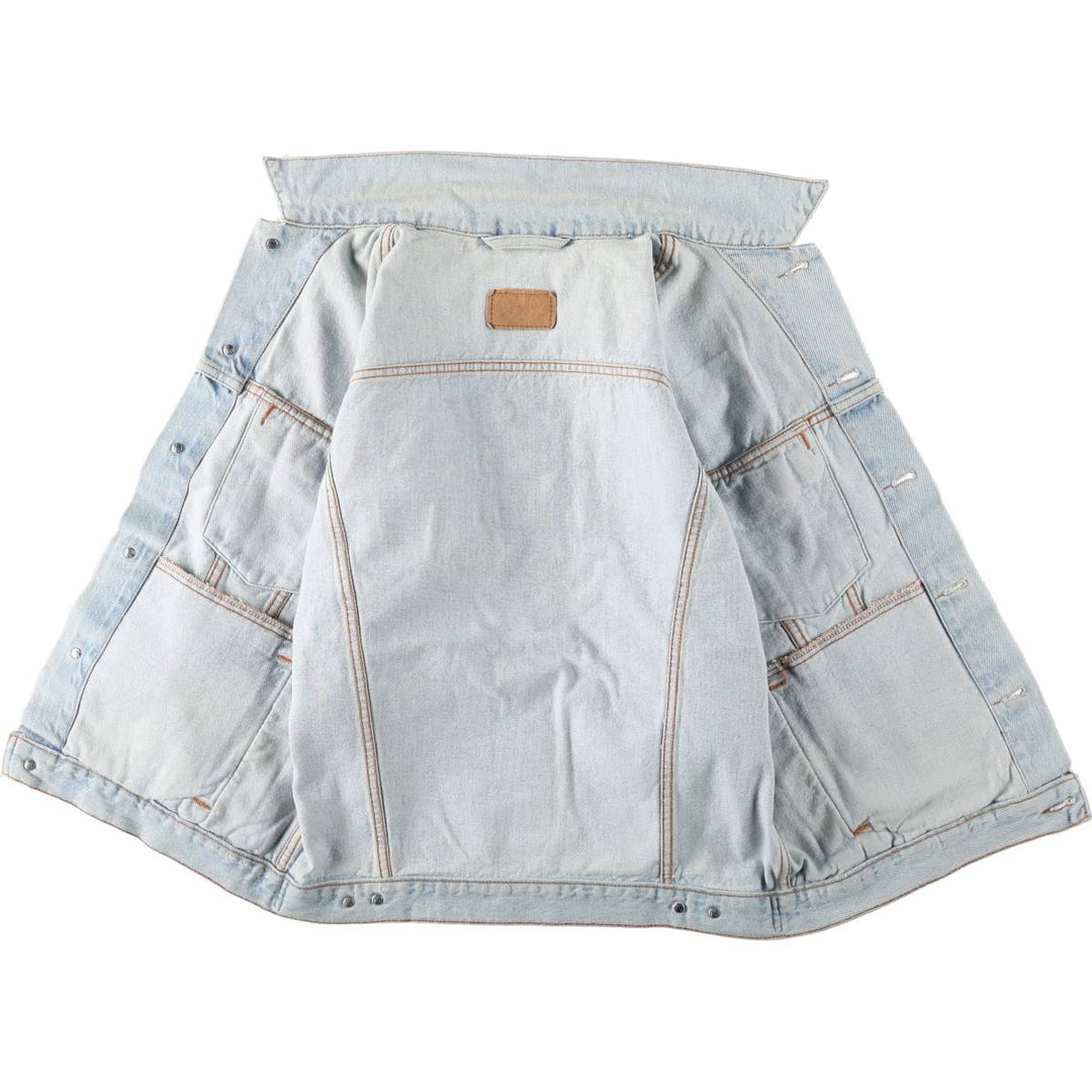Levi's denim jacket, denim jacket, men's size L unclear Blue type light blue Vintage Second Hand