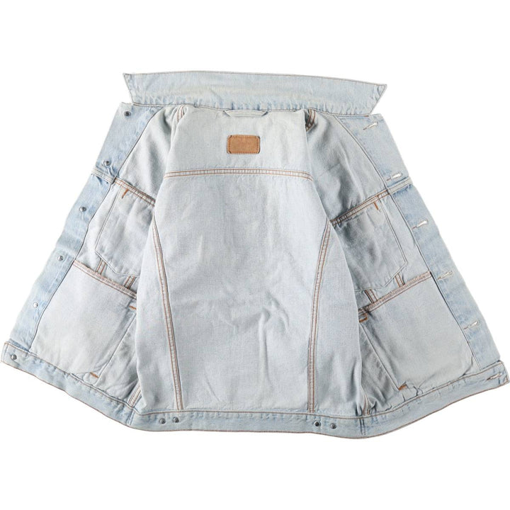 Levi's denim jacket, denim jacket, men's size L unclear Blue type light blue Vintage Second Hand
