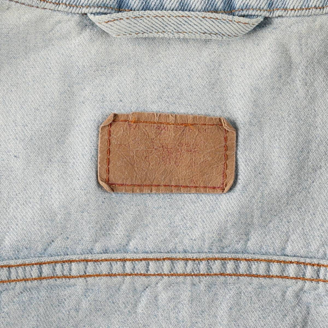 Levi's denim jacket, denim jacket, men's size L unclear Blue type light blue Vintage Second Hand