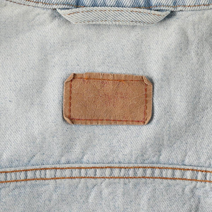 Levi's denim jacket, denim jacket, men's size L unclear Blue type light blue Vintage Second Hand