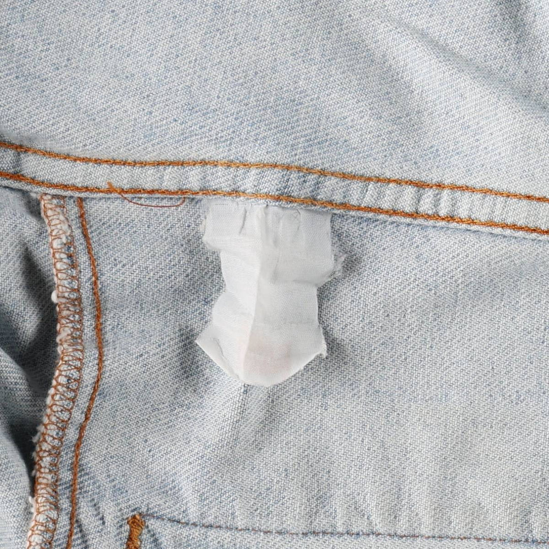 Levi's denim jacket, denim jacket, men's size L unclear Blue type light blue Vintage Second Hand