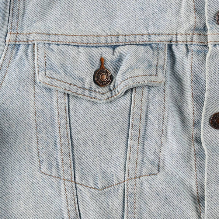 Levi's denim jacket, denim jacket, men's size L unclear Blue type light blue Vintage Second Hand