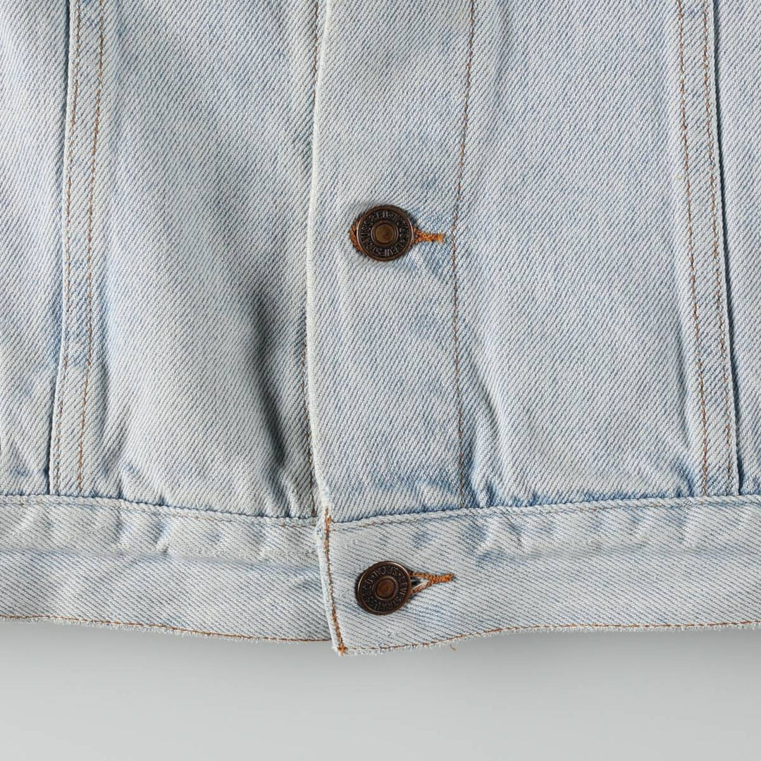 Levi's denim jacket, denim jacket, men's size L unclear Blue type light blue Vintage Second Hand