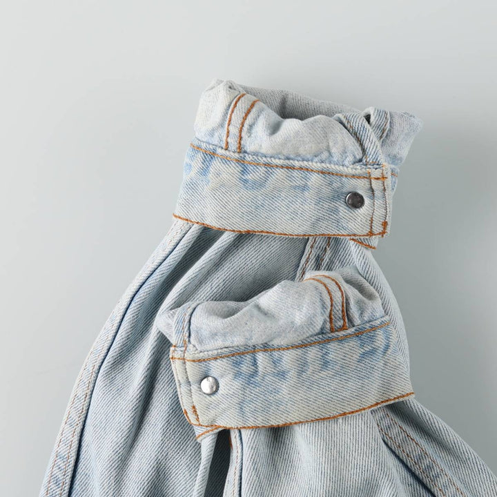 Levi's denim jacket, denim jacket, men's size L unclear Blue type light blue Vintage Second Hand