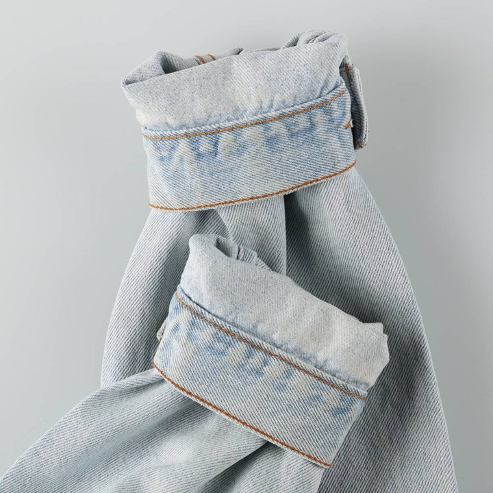 Levi's denim jacket, denim jacket, men's size L unclear Blue type light blue Vintage Second Hand