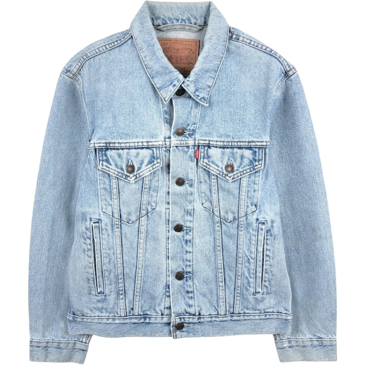 90'S Levi's 70503-02 Euro Model Denim Jacket, G-Jean, Men's Size S, Vintage cotton blue type Vintage Second Hand