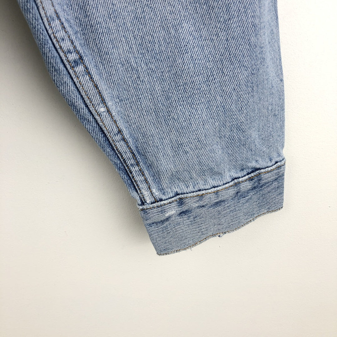 90'S Levi's 70503-02 Euro Model Denim Jacket, G-Jean, Men's Size S, Vintage cotton blue type Vintage Second Hand