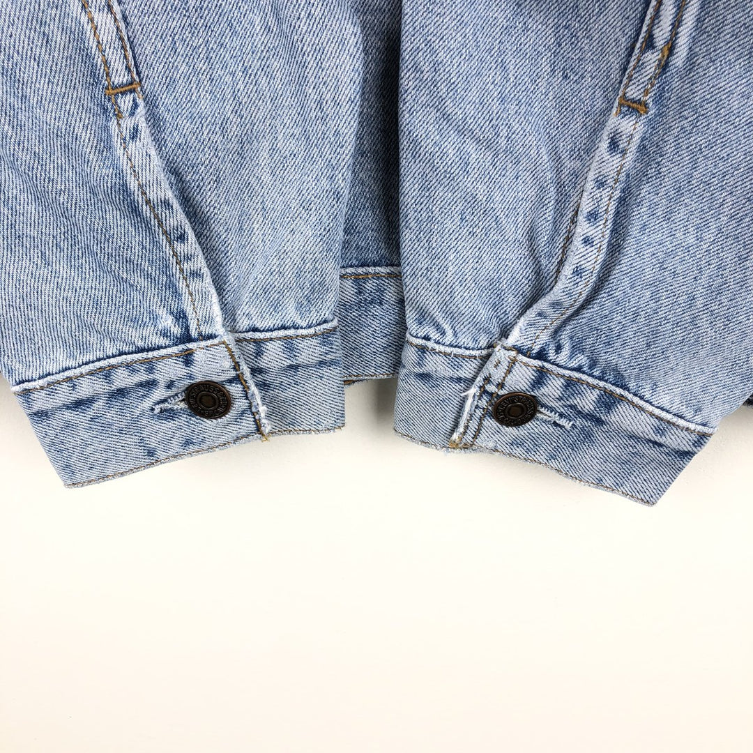 90'S Levi's 70503-02 Euro Model Denim Jacket, G-Jean, Men's Size S, Vintage cotton blue type Vintage Second Hand