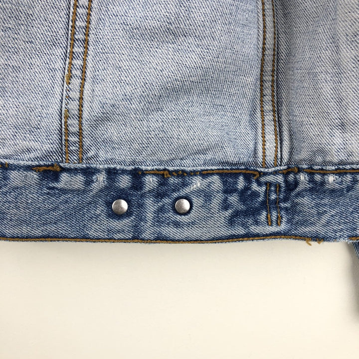 90'S Levi's 70503-02 Euro Model Denim Jacket, G-Jean, Men's Size S, Vintage cotton blue type Vintage Second Hand