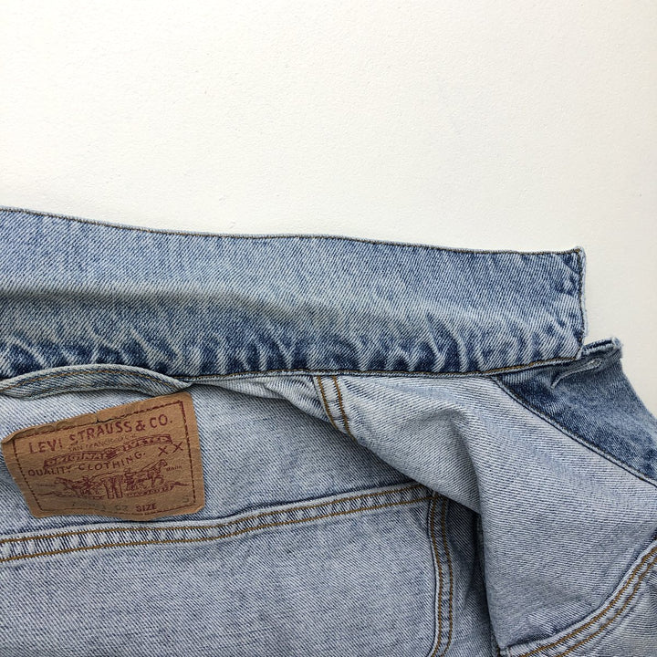 90'S Levi's 70503-02 Euro Model Denim Jacket, G-Jean, Men's Size S, Vintage cotton blue type Vintage Second Hand