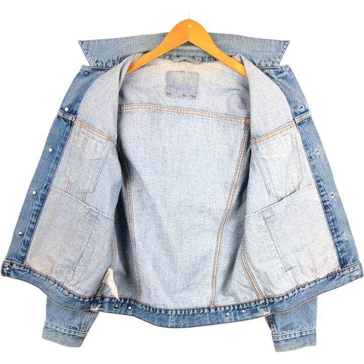 90'S Levi's 70503-04 Denim Jacket, Men's Size Medium, Vintage cotton blue type Vintage Second Hand
