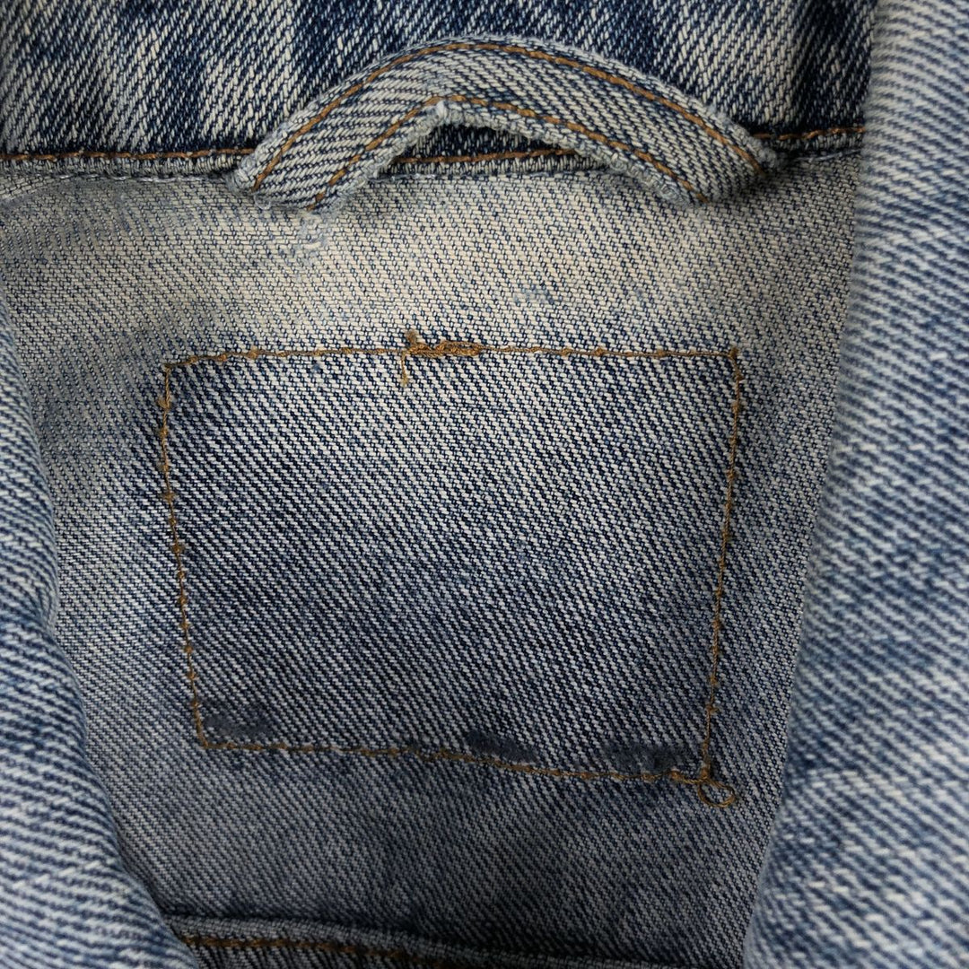 90'S Levi's 70503-04 Denim Jacket, Men's Size Medium, Vintage cotton blue type Vintage Second Hand