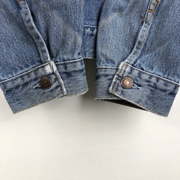90'S Levi's 70503-04 Denim Jacket, Men's Size Medium, Vintage cotton blue type Vintage Second Hand