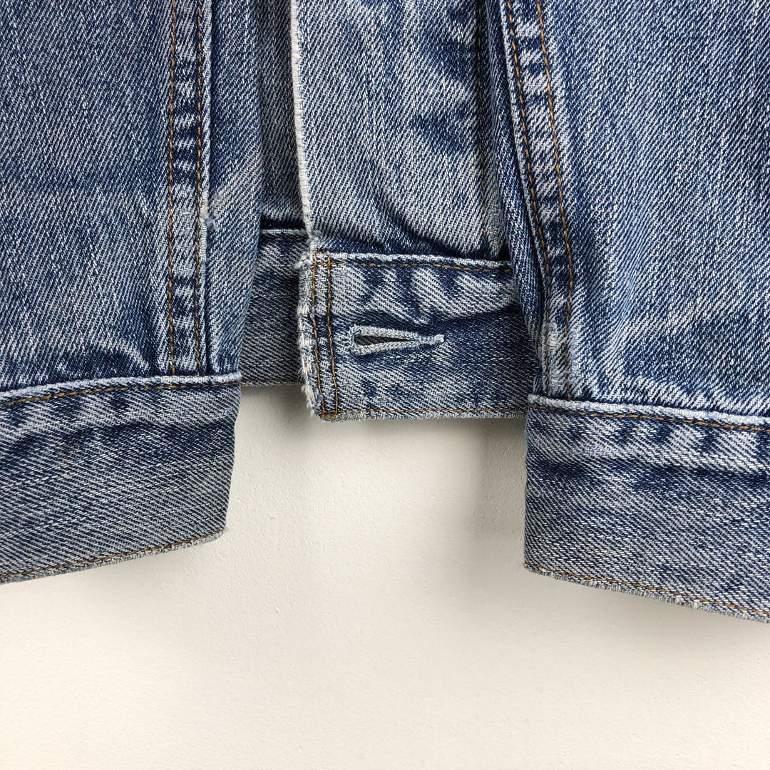 90'S Levi's 70503-04 Denim Jacket, Men's Size Medium, Vintage cotton blue type Vintage Second Hand