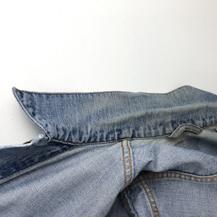 90'S Levi's 70503-04 Denim Jacket, Men's Size Medium, Vintage cotton blue type Vintage Second Hand