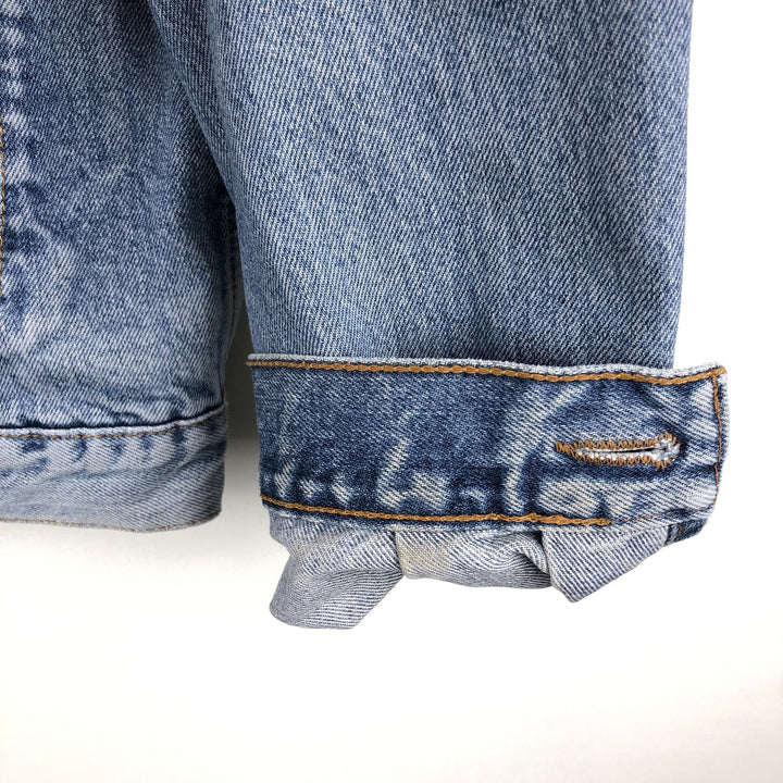 Levi's 70511-0603 Euro Model Denim Jacket (G-Jean), Made in Italy, Men's Size M (approx.) cotton blue type Vintage Second Hand
