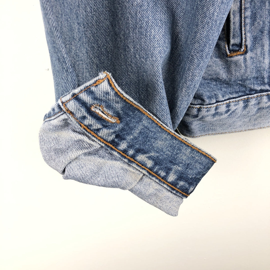 Levi's 70511-0603 Euro Model Denim Jacket (G-Jean), Made in Italy, Men's Size M (approx.) cotton blue type Vintage Second Hand