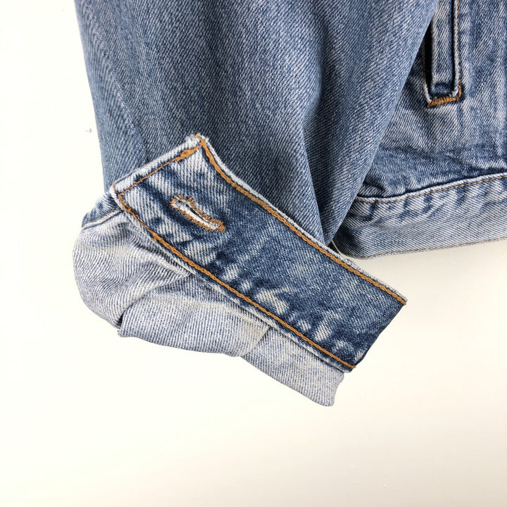 Levi's 70511-0603 Euro Model Denim Jacket (G-Jean), Made in Italy, Men's Size M (approx.) cotton blue type Vintage Second Hand