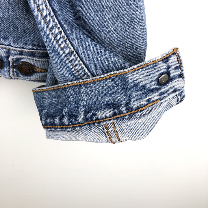 Levi's 70511-0603 Euro Model Denim Jacket (G-Jean), Made in Italy, Men's Size M (approx.) cotton blue type Vintage Second Hand