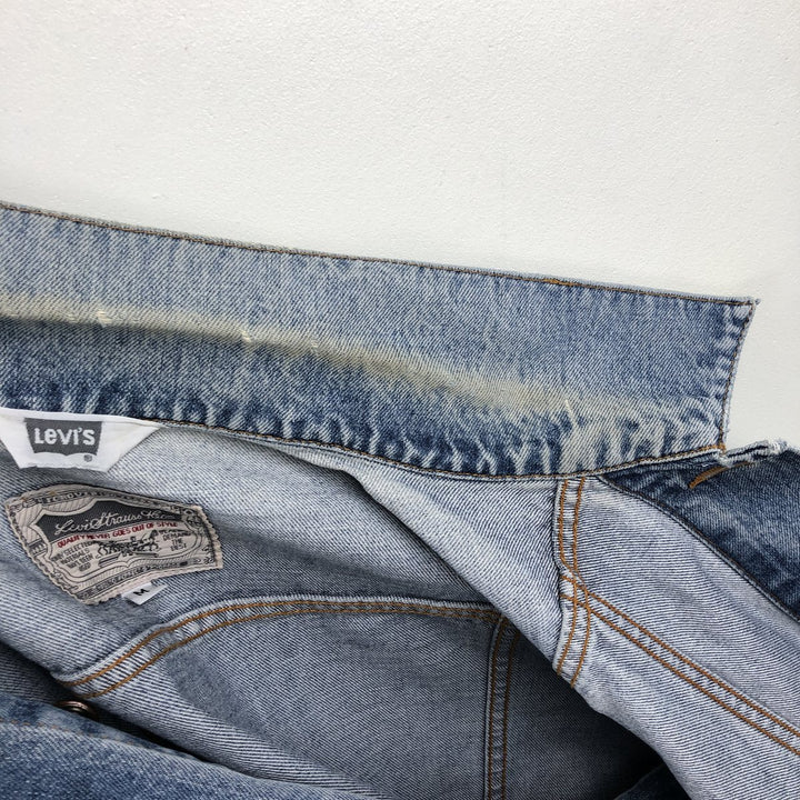 Levi's 70511-0603 Euro Model Denim Jacket (G-Jean), Made in Italy, Men's Size M (approx.) cotton blue type Vintage Second Hand