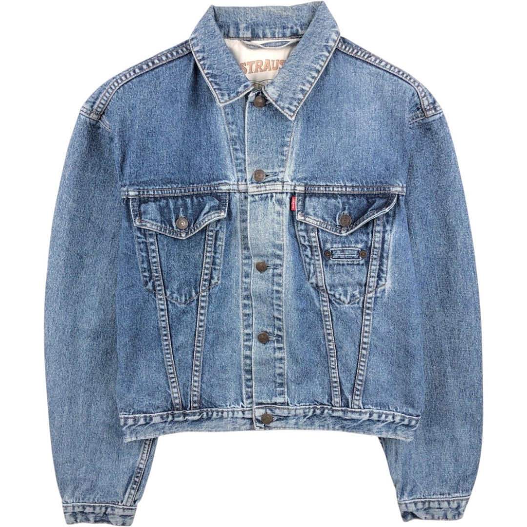 1980'S Levi's 71165-0815 Denim Jacket (Men's Size M equivalent) Vintage cotton blue type Vintage Second Hand