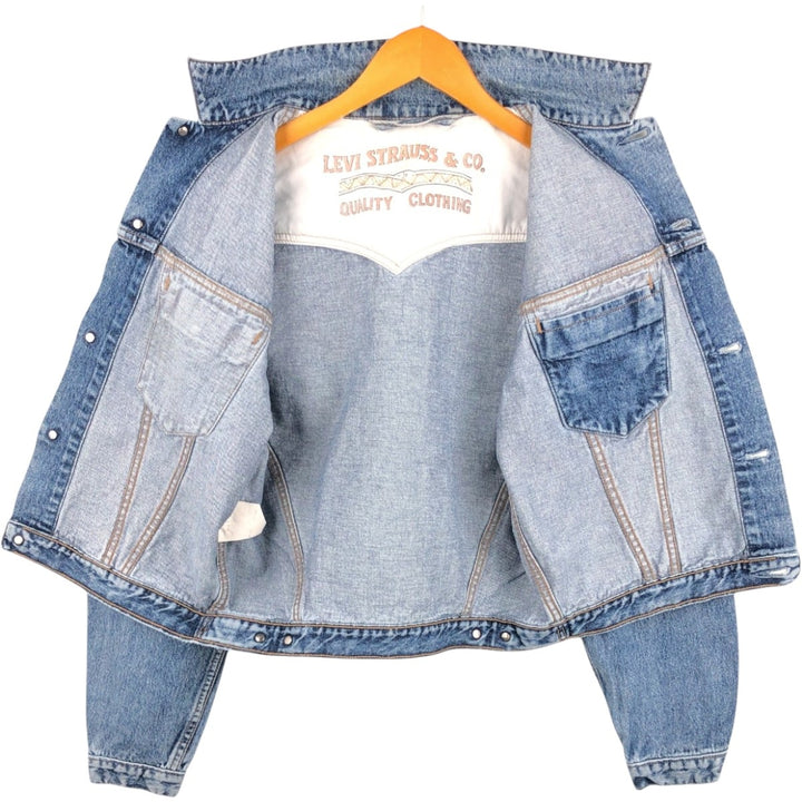 1980'S Levi's 71165-0815 Denim Jacket (Men's Size M equivalent) Vintage cotton blue type Vintage Second Hand