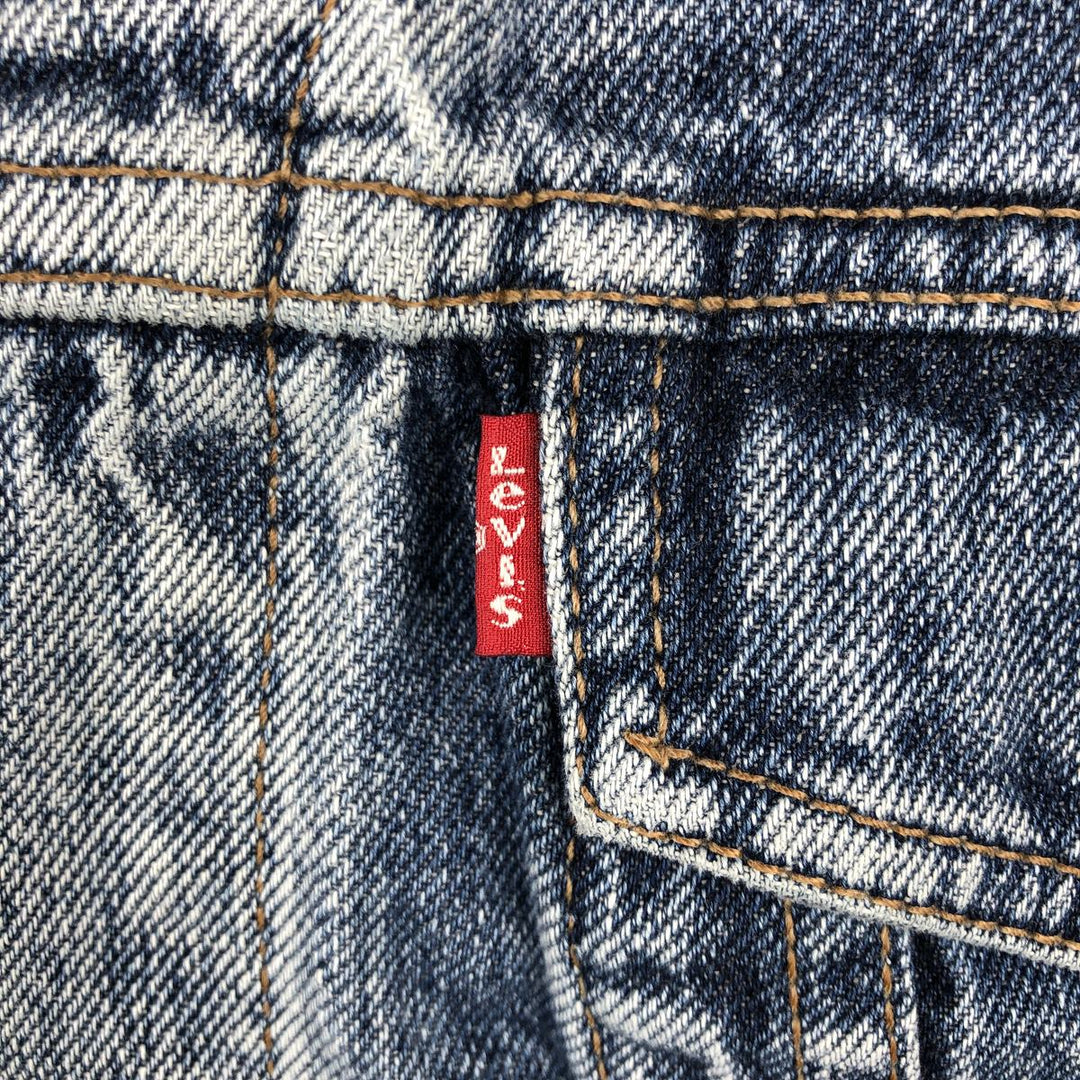1980'S Levi's 71165-0815 Denim Jacket (Men's Size M equivalent) Vintage cotton blue type Vintage Second Hand