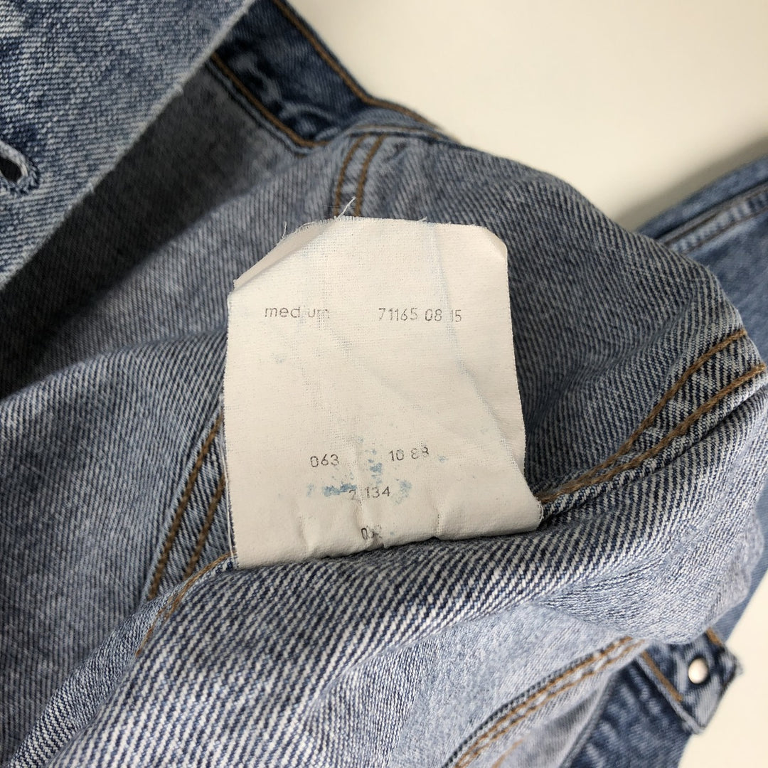 1980'S Levi's 71165-0815 Denim Jacket (Men's Size M equivalent) Vintage cotton blue type Vintage Second Hand