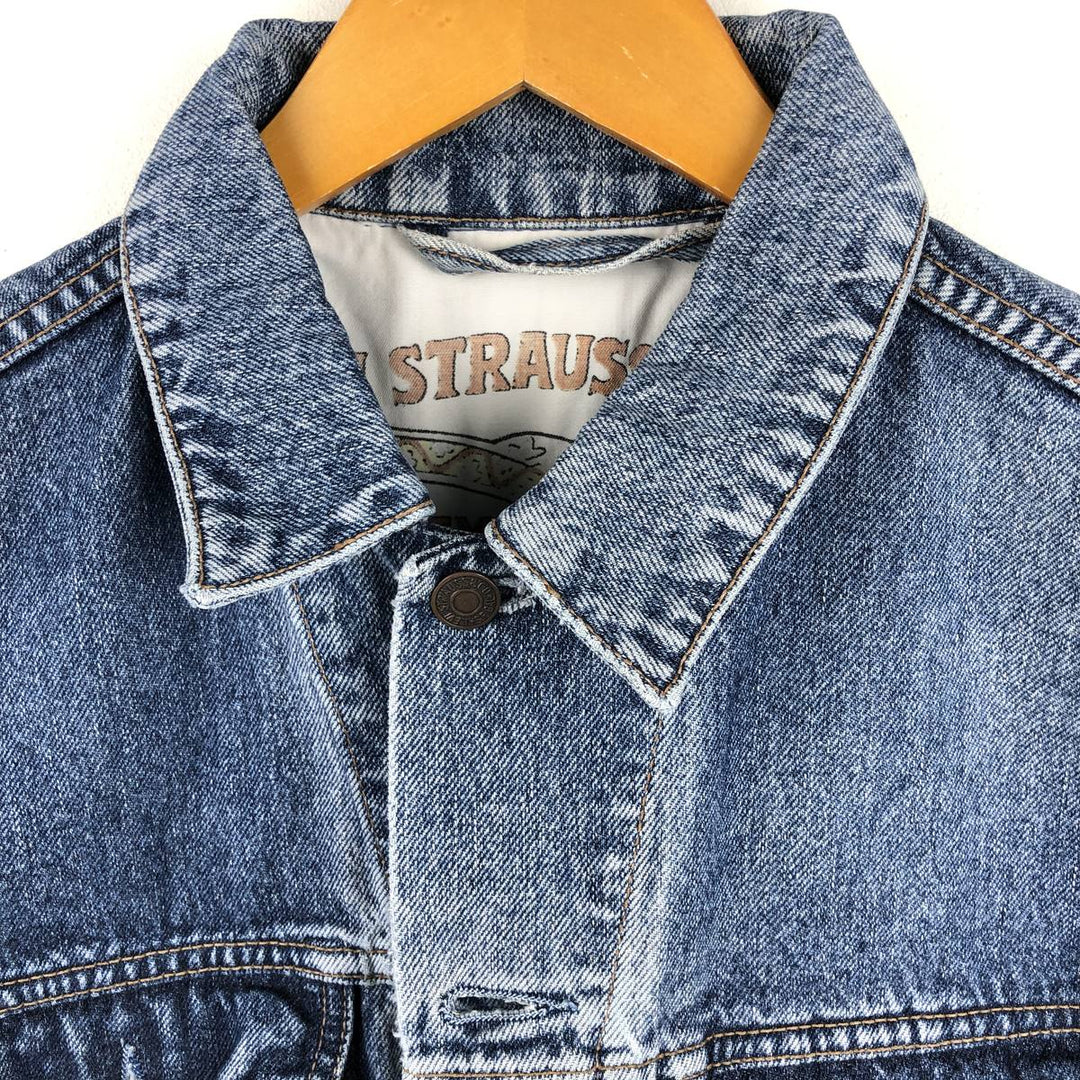1980'S Levi's 71165-0815 Denim Jacket (Men's Size M equivalent) Vintage cotton blue type Vintage Second Hand
