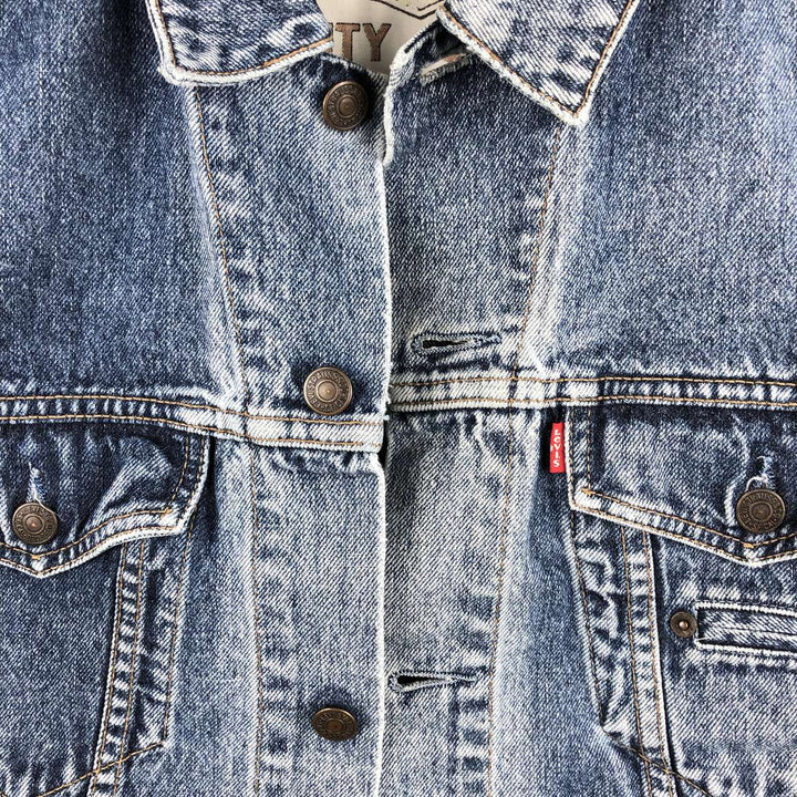 1980'S Levi's 71165-0815 Denim Jacket (Men's Size M equivalent) Vintage cotton blue type Vintage Second Hand