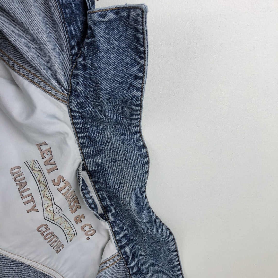 1980'S Levi's 71165-0815 Denim Jacket (Men's Size M equivalent) Vintage cotton blue type Vintage Second Hand