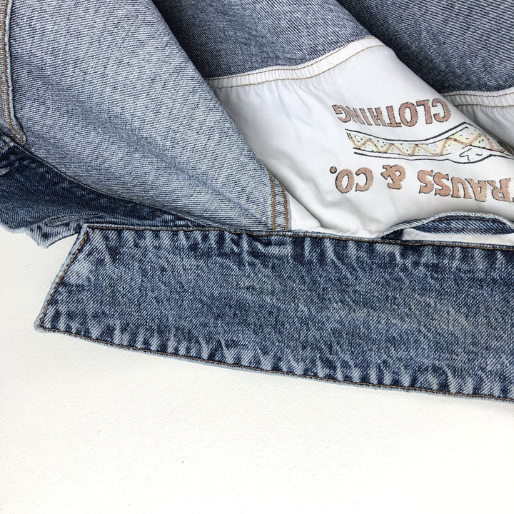 1980'S Levi's 71165-0815 Denim Jacket (Men's Size M equivalent) Vintage cotton blue type Vintage Second Hand