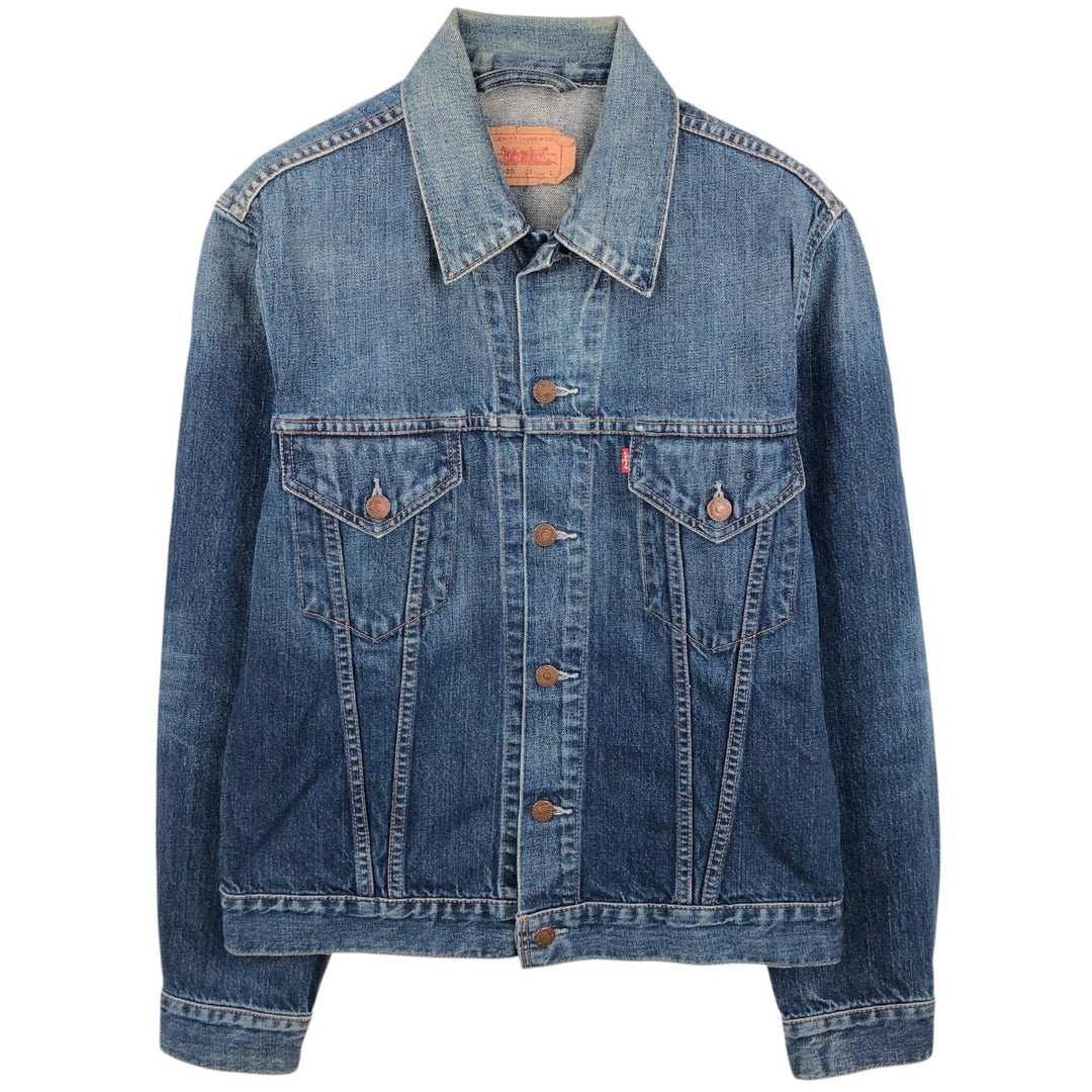 2000'S Levi's 70500-04 Euro Model Denim Jacket, Men's Size L cotton blue type Vintage Second Hand