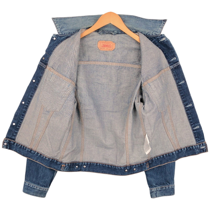 2000'S Levi's 70500-04 Euro Model Denim Jacket, Men's Size L cotton blue type Vintage Second Hand
