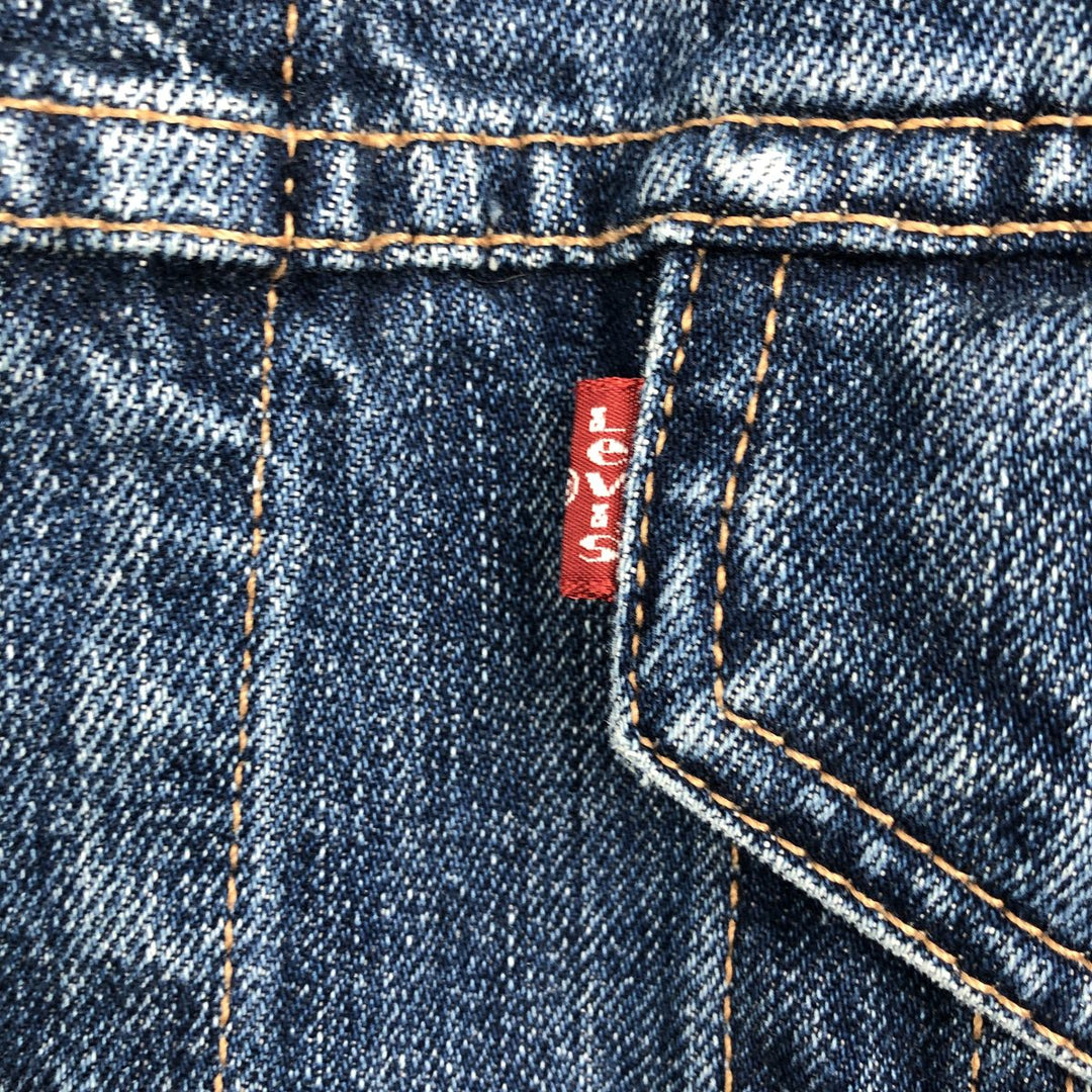 2000'S Levi's 70500-04 Euro Model Denim Jacket, Men's Size L cotton blue type Vintage Second Hand