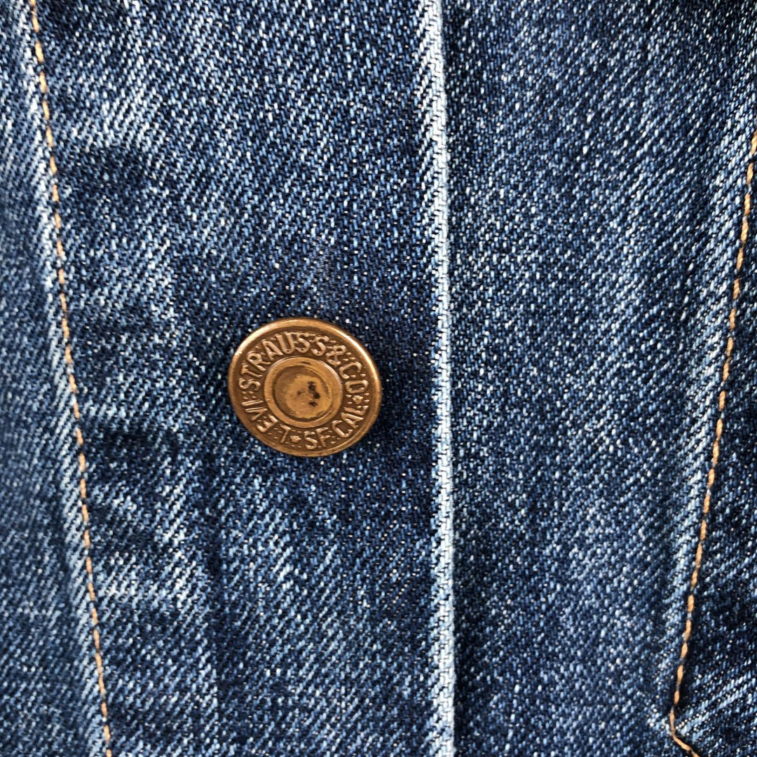 2000'S Levi's 70500-04 Euro Model Denim Jacket, Men's Size L cotton blue type Vintage Second Hand