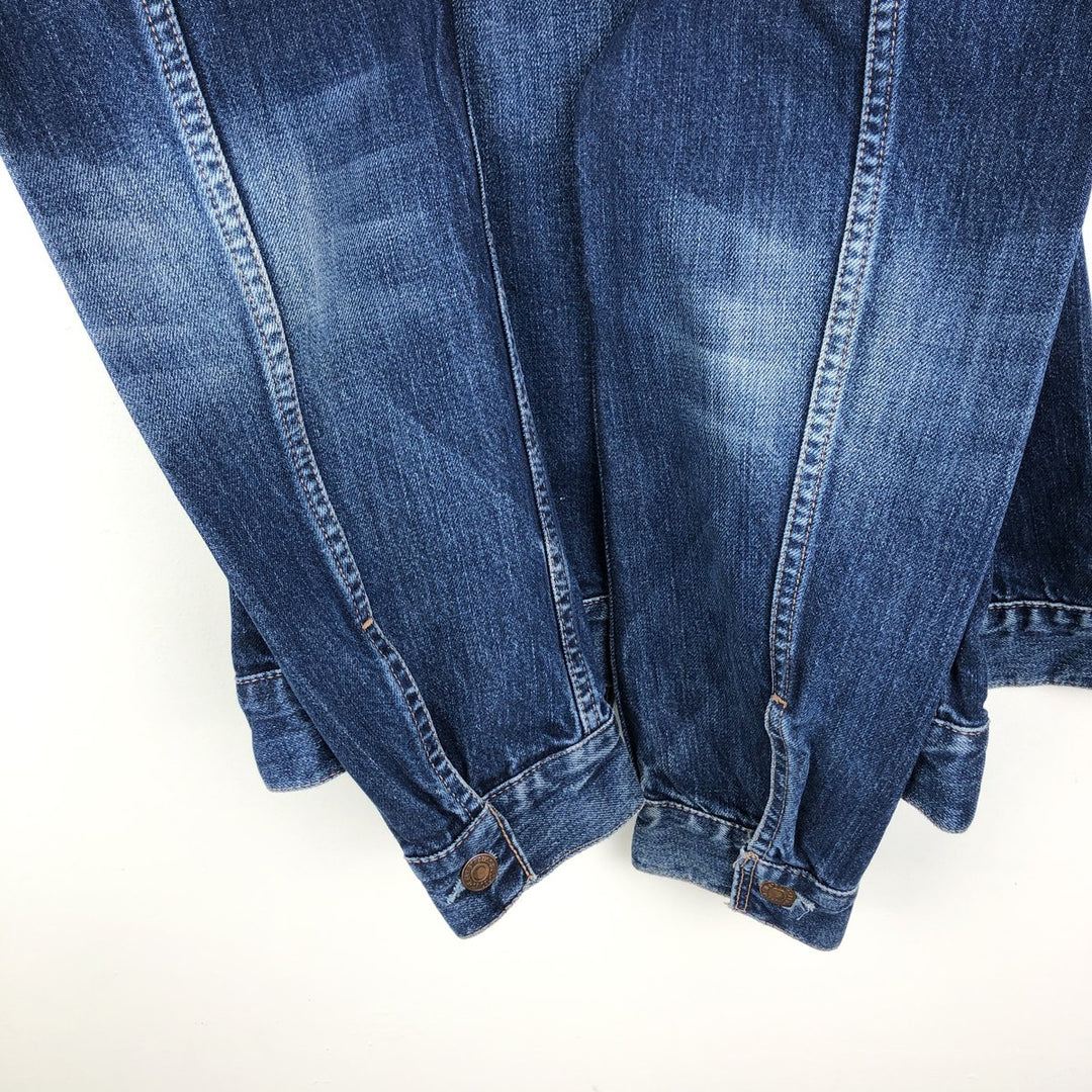 2000'S Levi's 70500-04 Euro Model Denim Jacket, Men's Size L cotton blue type Vintage Second Hand