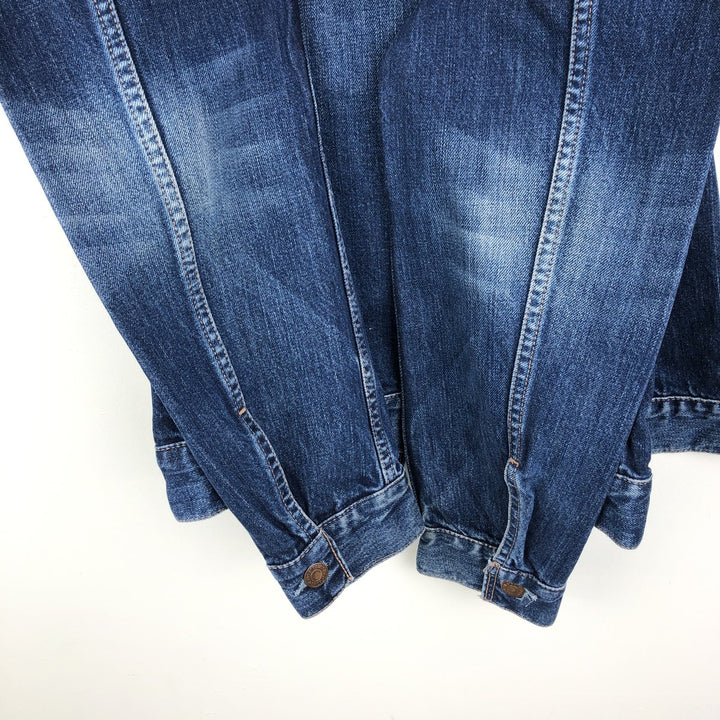 2000'S Levi's 70500-04 Euro Model Denim Jacket, Men's Size L cotton blue type Vintage Second Hand